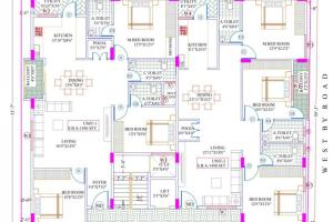 3 BHK flats at Kengeri